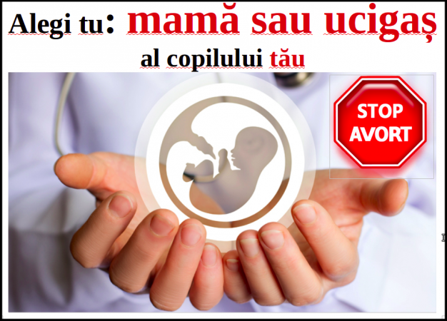 Placate Anti-avort – Să Crești Mare, Odoraș!